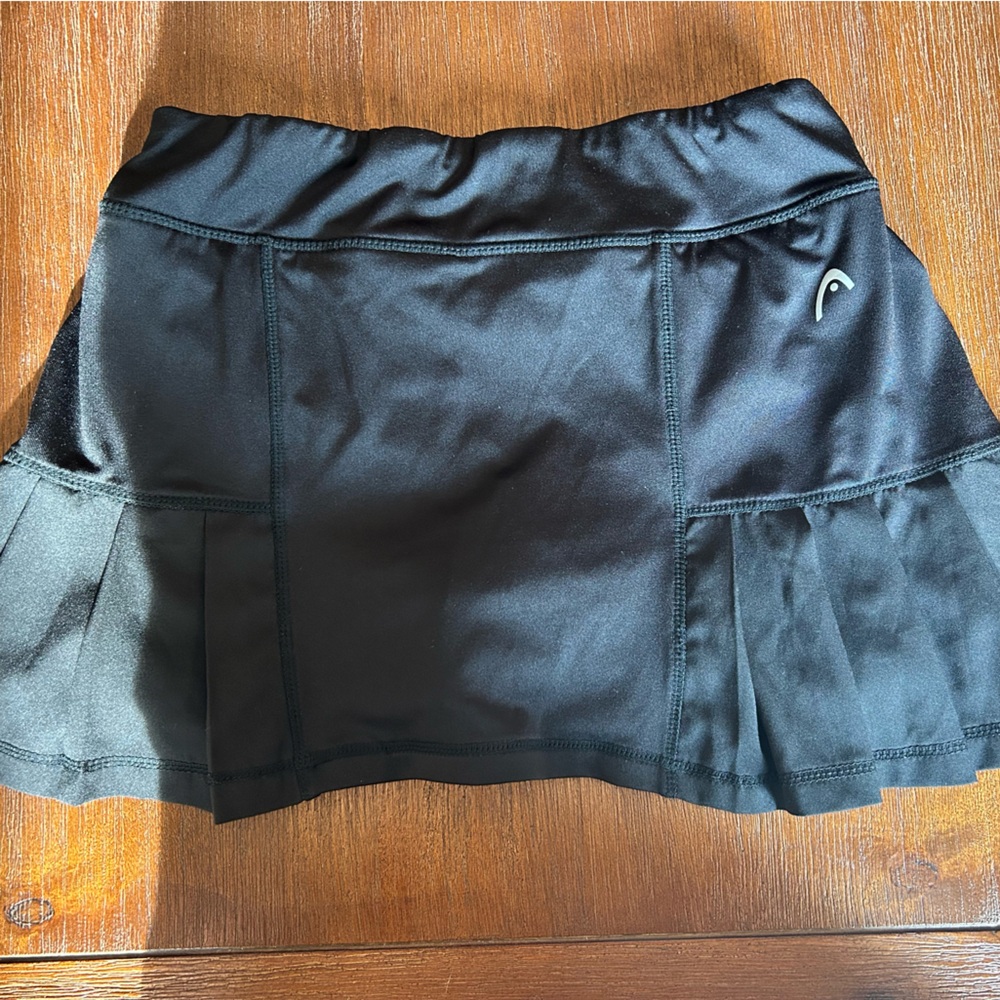 HEAD XS Black Women’s Tennis Skort Skirt